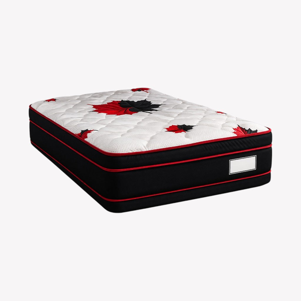 Berlin Medium Firm Mattress | Hybrid Bonnell Coil Construction, 4" Euro Top &amp; One-sided Design (In-Store Purchase Only)