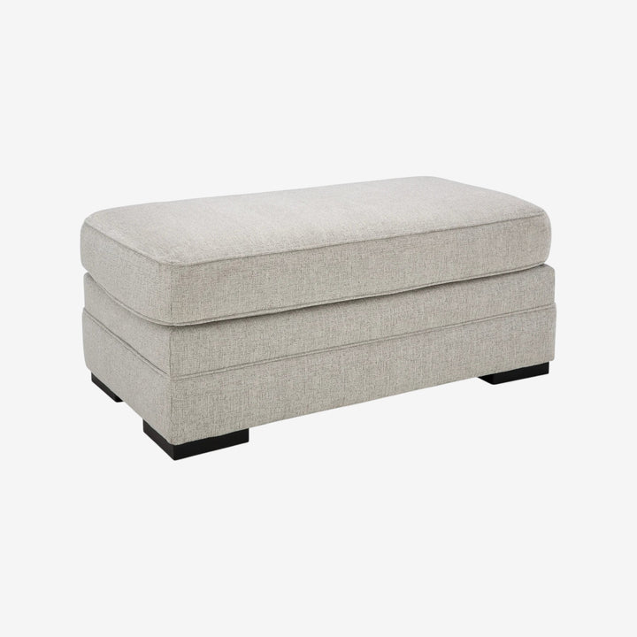 5660314 Eastonbridge Accent Ottoman In Fabric Upholstery - Shadow | Benchcraft By Ashley