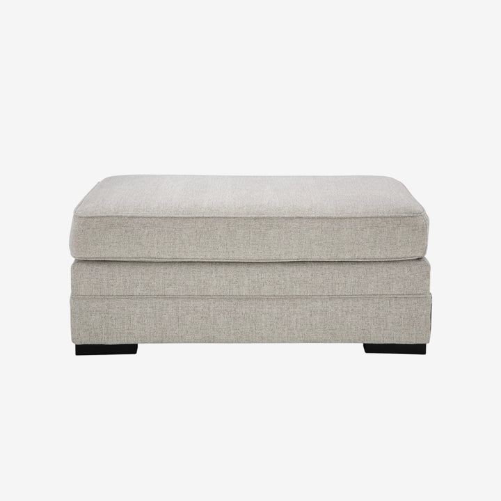 5660314 Eastonbridge Accent Ottoman In Fabric Upholstery - Shadow | Benchcraft By Ashley