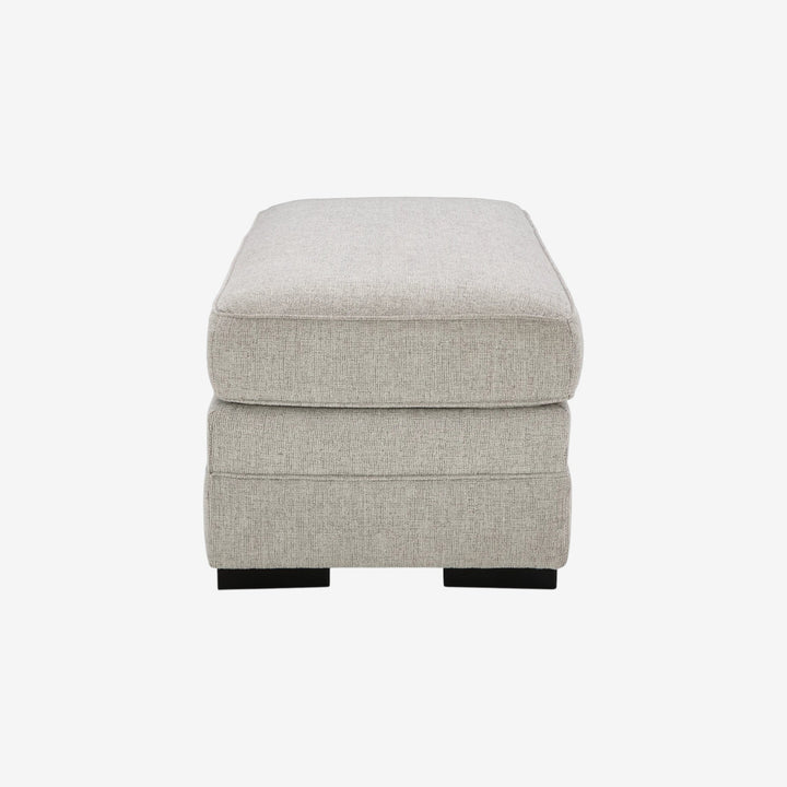 5660314 Eastonbridge Accent Ottoman In Fabric Upholstery - Shadow | Benchcraft By Ashley