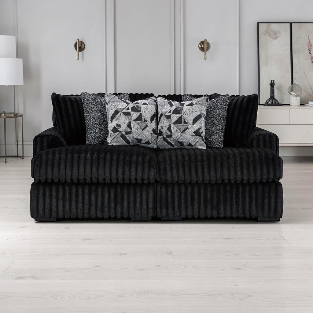 98103S8 Midnight-madness Super Chaise In Fabric Upholstery - Onyx | Signature Design By Ashley