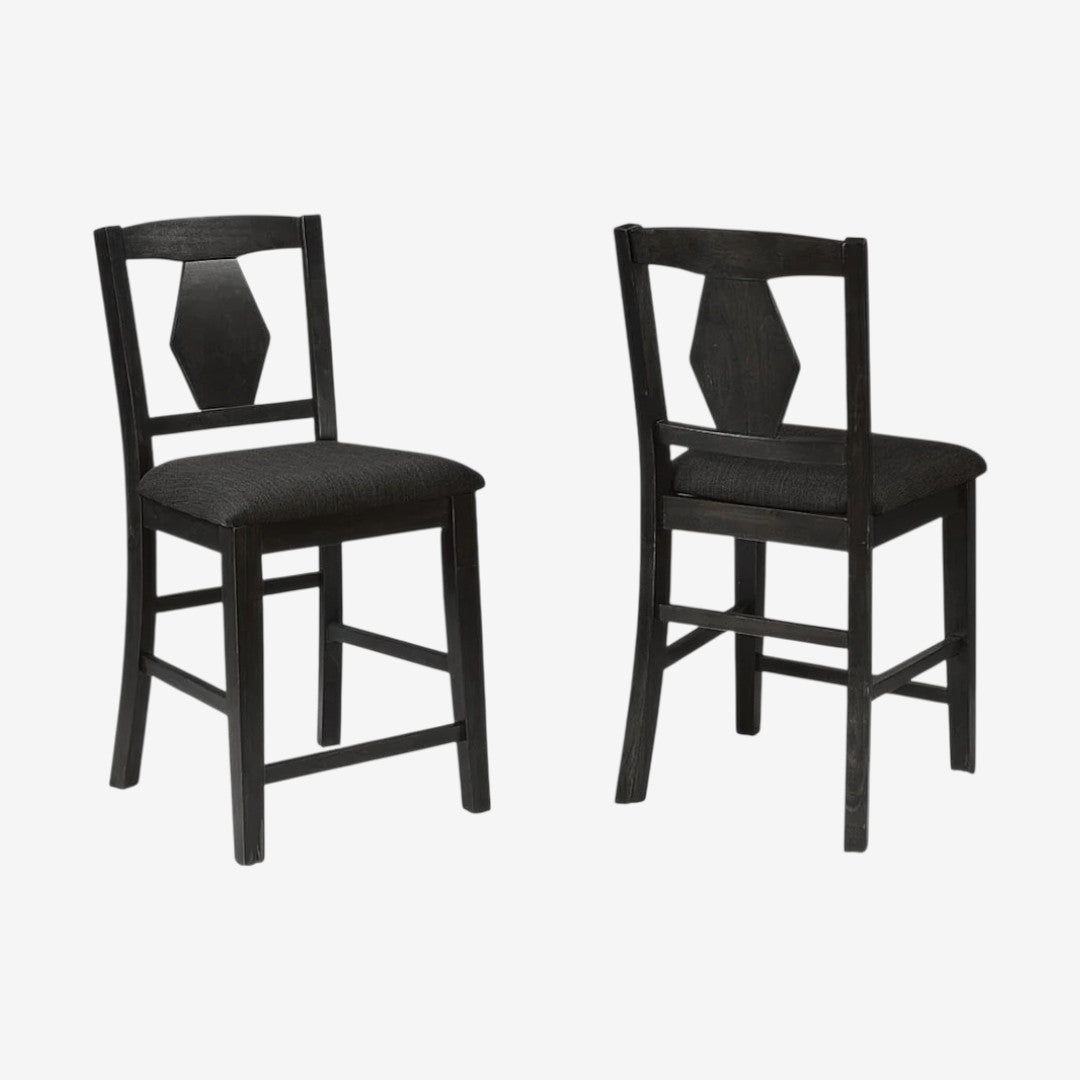 Houston Wooden Table Dining Set For 6 With Extendable Table - Grey