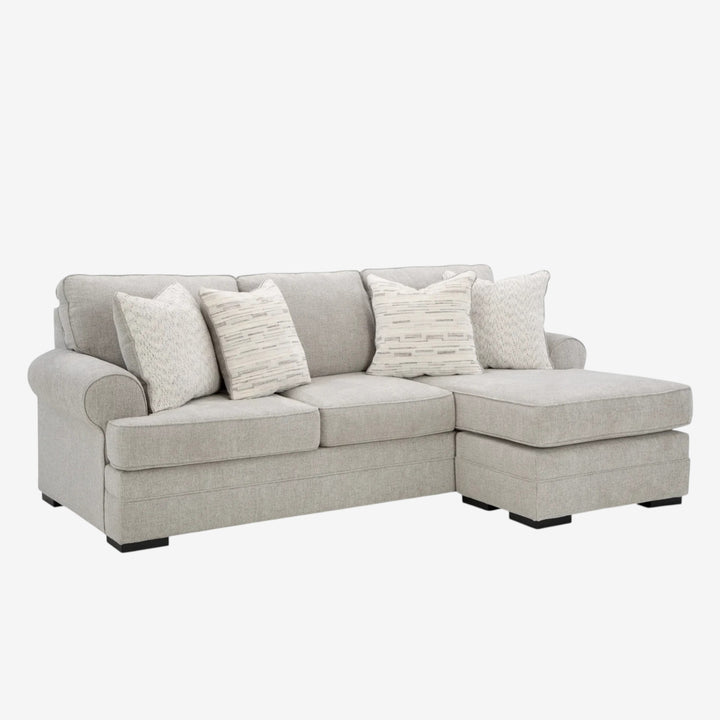 5660318 Eastonbridge Reversible Sofa Chaise In Fabric Upholstery - Shadow | Benchcraft By Ashley