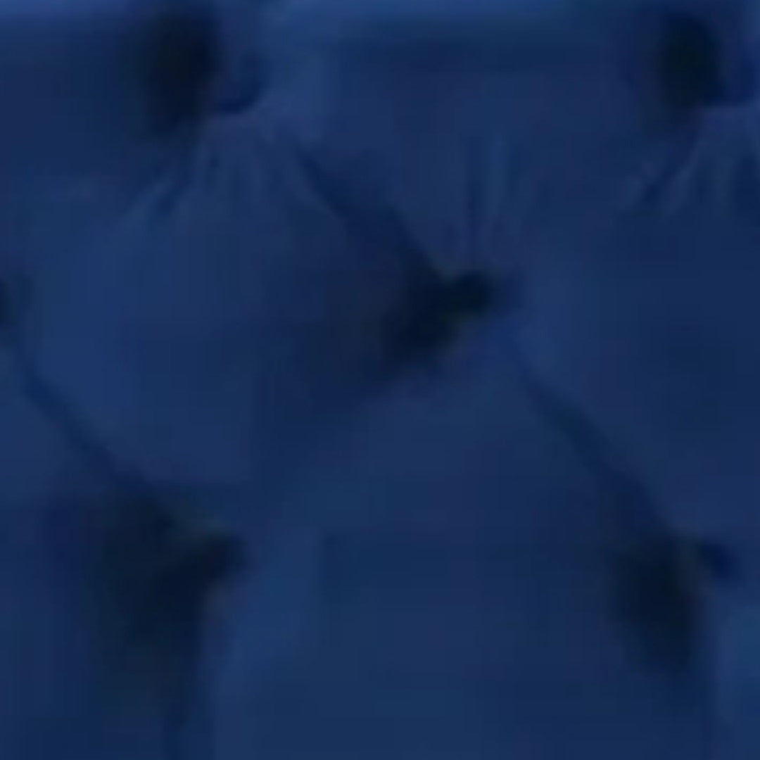 Tulip 5-Seater Fabric Upholstered Sectional Sofa With Dual Corner Chaise - Blue