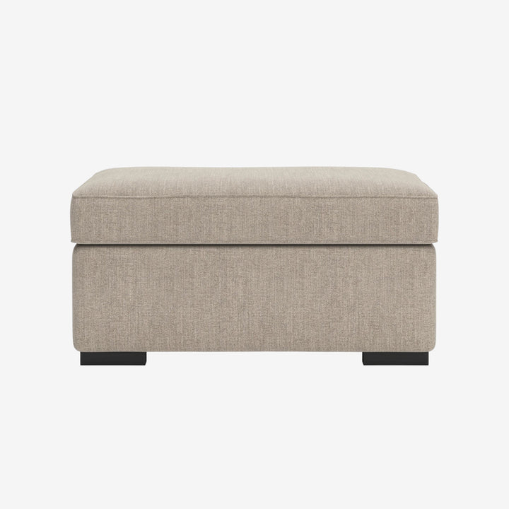 5710214 Sararose Accent Ottoman In Fabric Upholstery - Heather | Benchcraft By Ashley