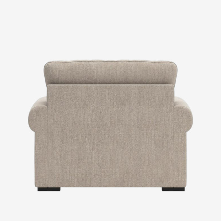 5710223 Sararose Oversized Armchair In Fabric Upholstery - Heather | Benchcraft By Ashley