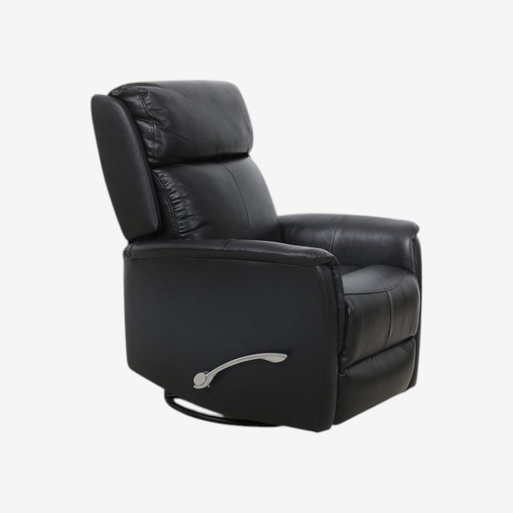 Klassen Blackberry Rocker Recliner Chair In Leather Upholstery