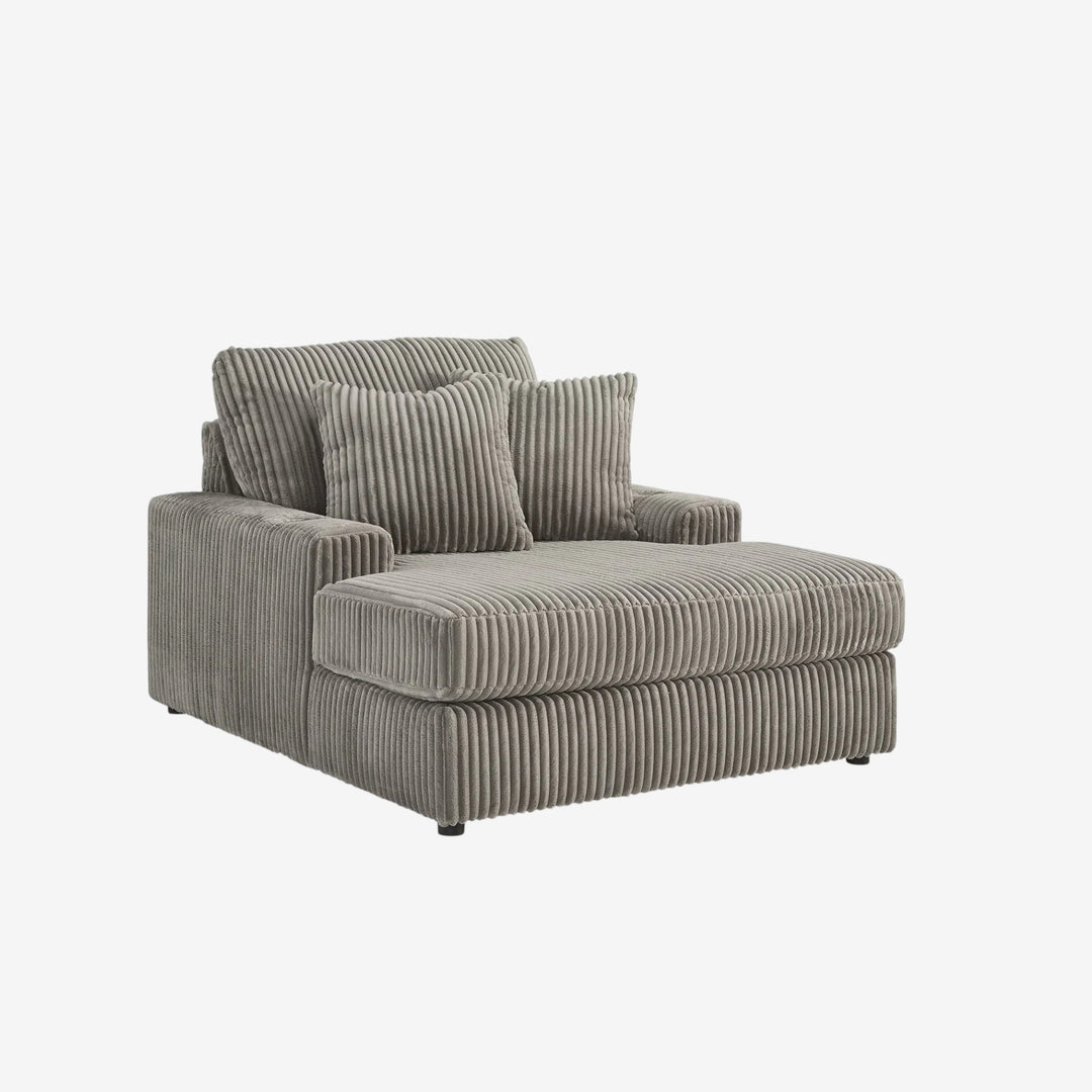2110515 Lindyn Oversized Chaise In Fabric Upholstery - Fog | Signature Design By Ashley