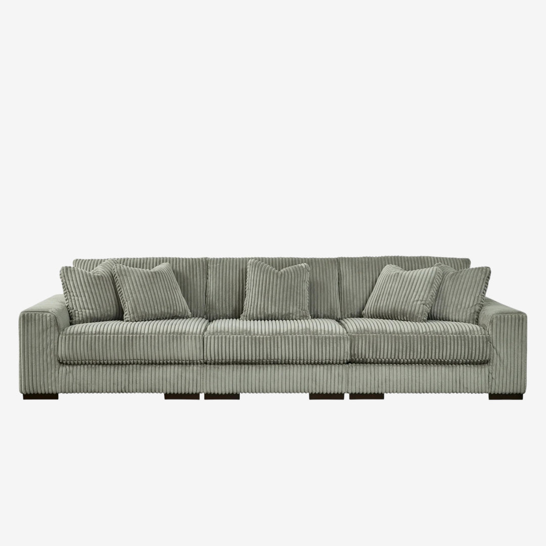21105S14 Lindyn 3-Piece Sofa in Fabric Upholstery - Fog | Signature Design by Ashley
