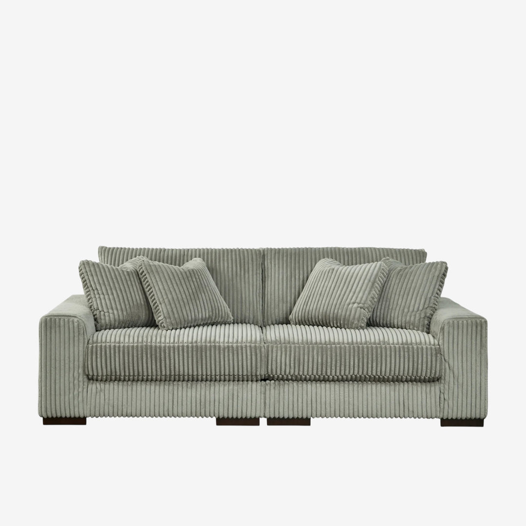 21105S1 Lindyn 2-Piece Loveseat in Fabric Upholstery - Fog | Signature Design by Ashley