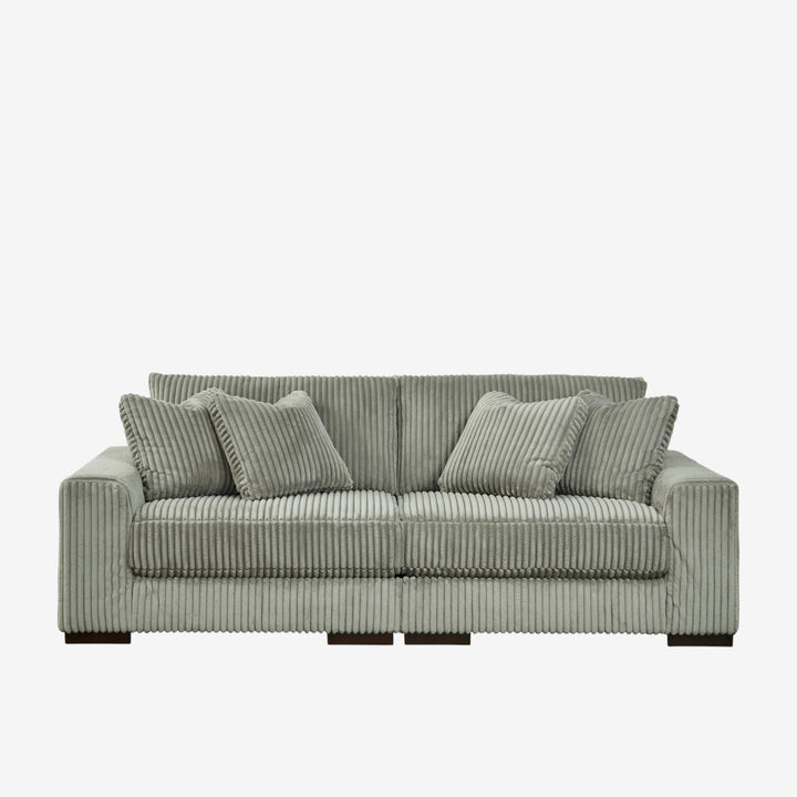 21105S1 Lindyn 2-Piece Loveseat in Fabric Upholstery - Fog | Signature Design by Ashley