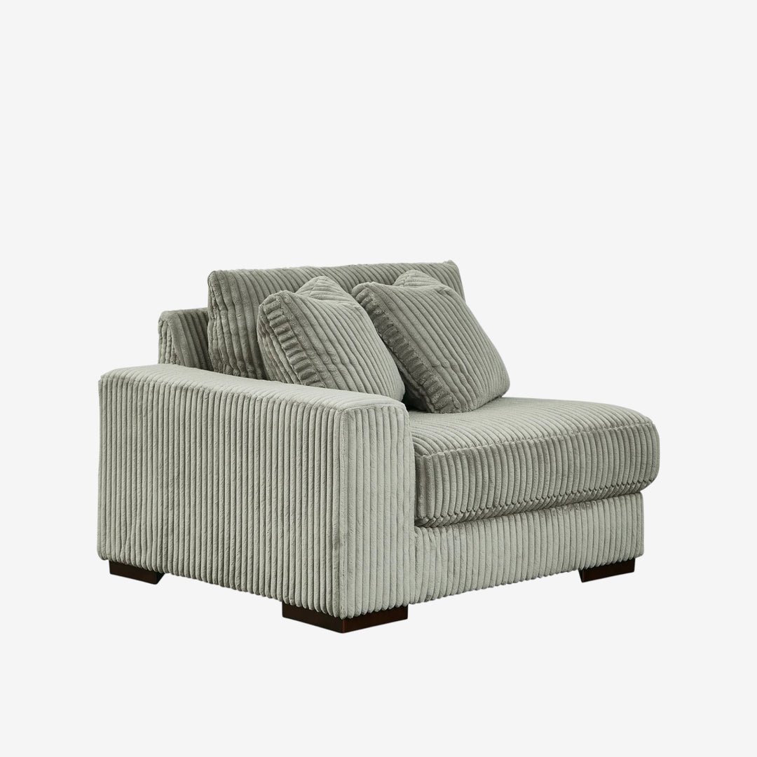 Lindyn 4-Piece Sectional Sofa in Fabric Upholstery - Fog | Signature Design by Ashley