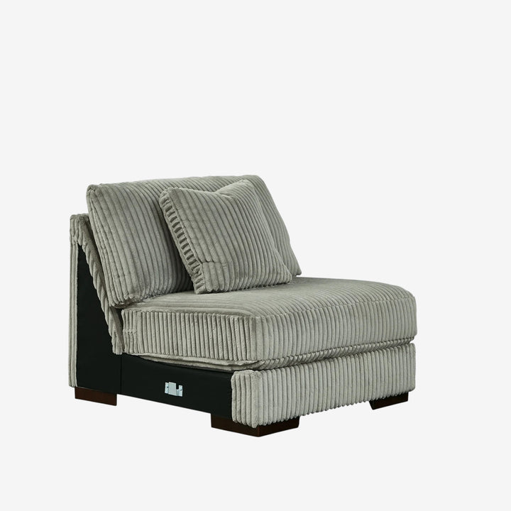 Lindyn 4-Piece Sectional Sofa in Fabric Upholstery - Fog | Signature Design by Ashley
