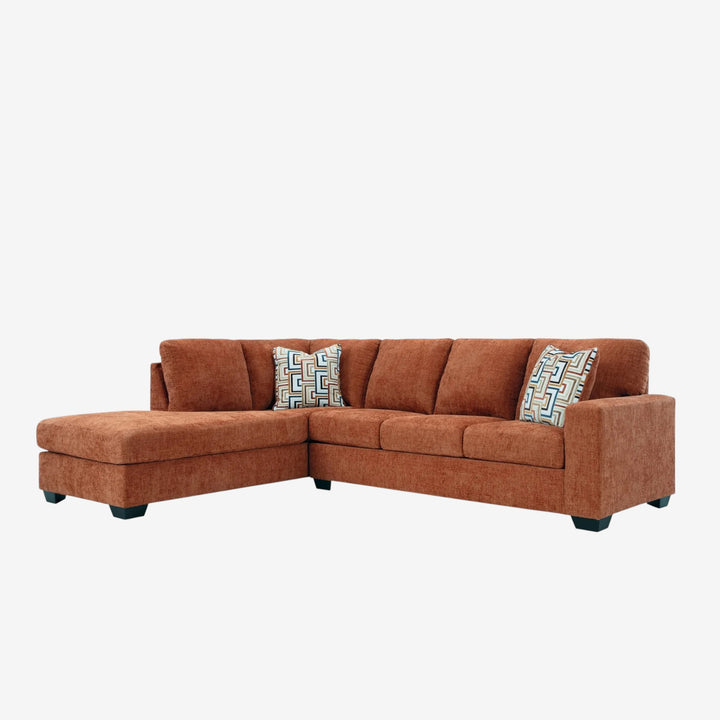 Aviemore Spice 2-Piece Sectional Sofa with Chaise by Signature Design by Ashley