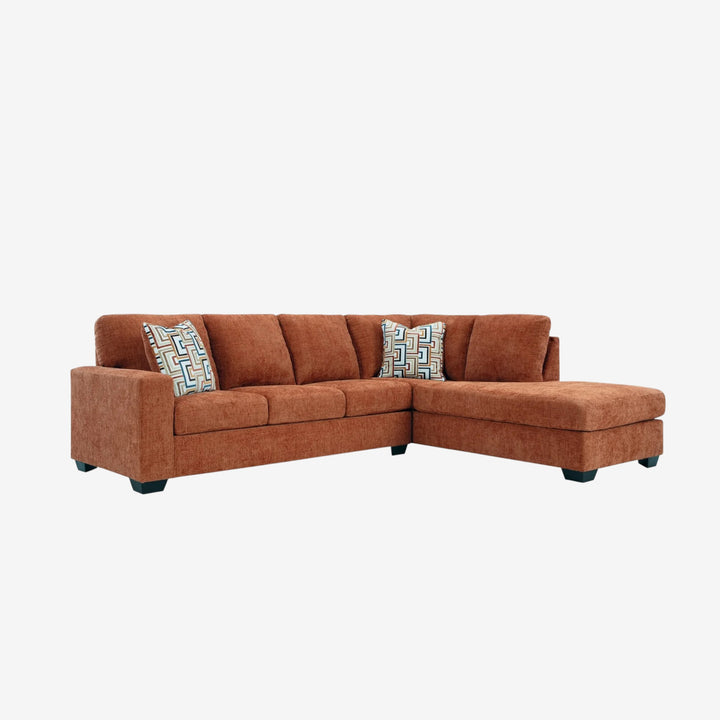 Aviemore Spice 2-Piece Sectional Sofa with Chaise by Signature Design by Ashley