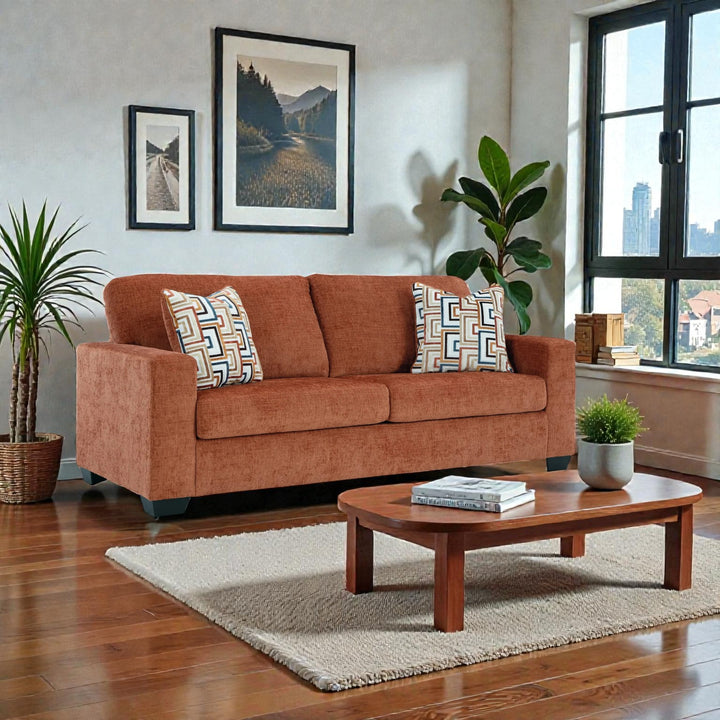 2430438 Aviemore Sofa In Fabric Upholstery - Spice | Signature Design By Ashley