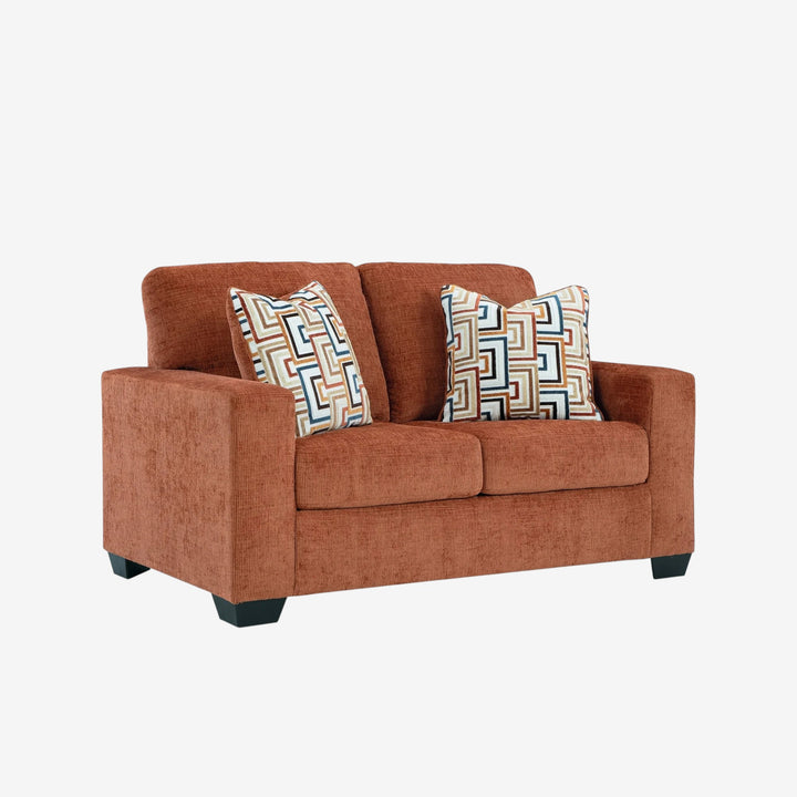 2430435 Aviemore Loveseat In Fabric Upholstery - Spice | Signature Design By Ashley