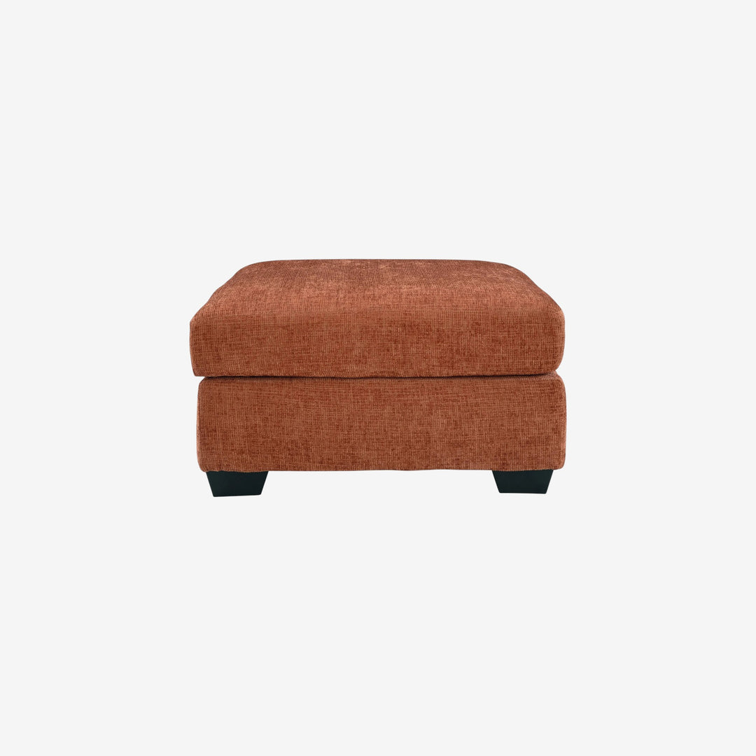 2430408 Aviemore Oversized Accent Ottoman In Fabric Upholstery - Spice | Signature Design By Ashley