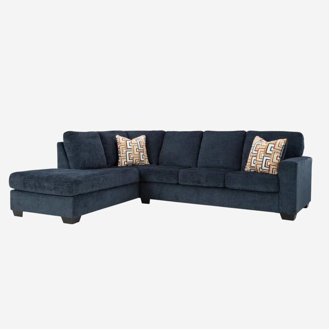 Aviemore 2-Piece Sectional Sofa In Fabric Upholstery - Ink | Signature Design By Ashley