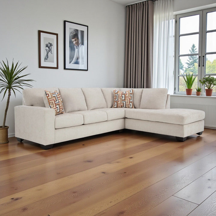 Aviemore 2-Piece Sectional Sofa In Fabric Upholstery - Stone | Signature Design By Ashley