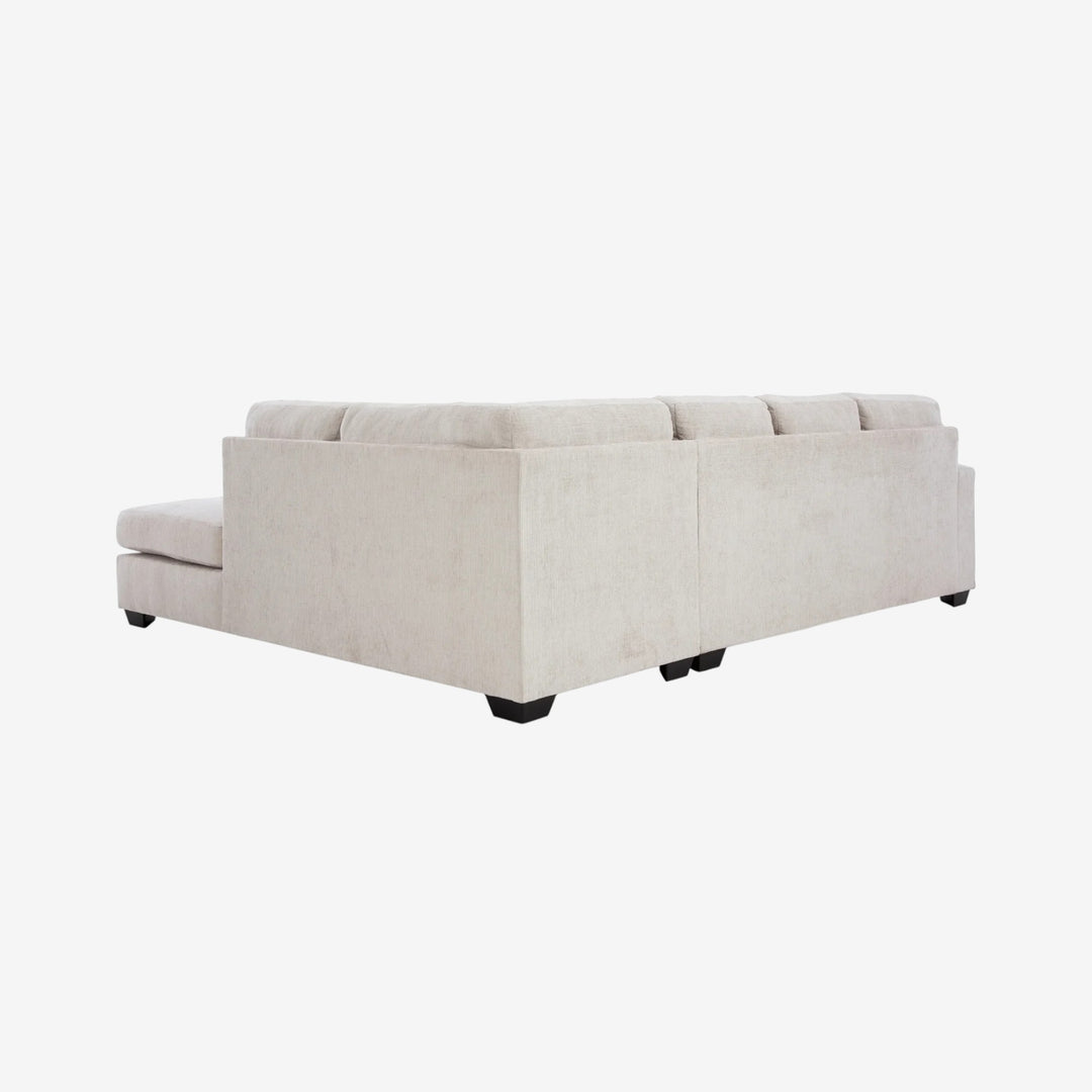 Aviemore 2-Piece Sectional Sofa In Fabric Upholstery - Stone | Signature Design By Ashley