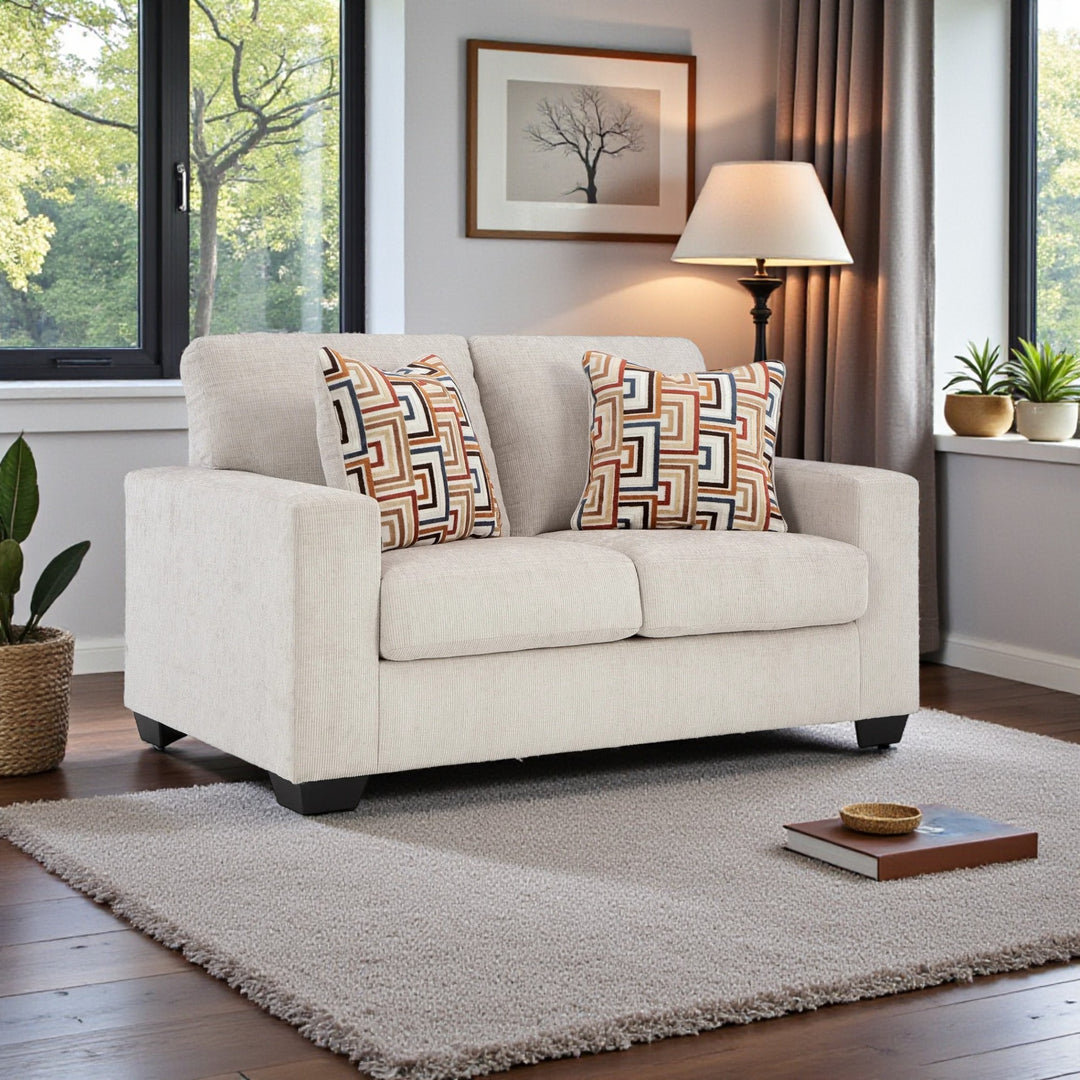 2430535 Aviemore Loveseat In Fabric Upholstery - Stone | Signature Design By Ashley