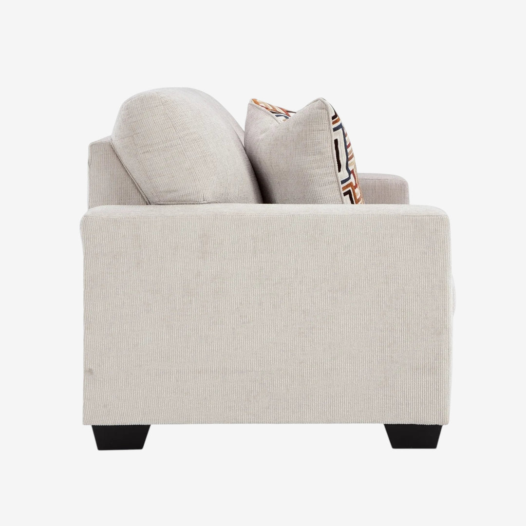 2430535 Aviemore Loveseat In Fabric Upholstery - Stone | Signature Design By Ashley
