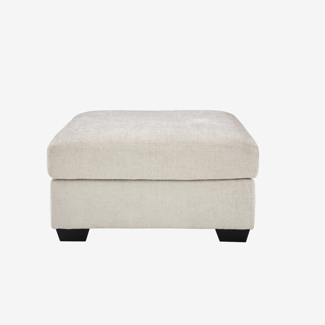 2430508 Aviemore Oversized Accent Ottoman In Fabric Upholstery - Stone | Signature Design By Ashley