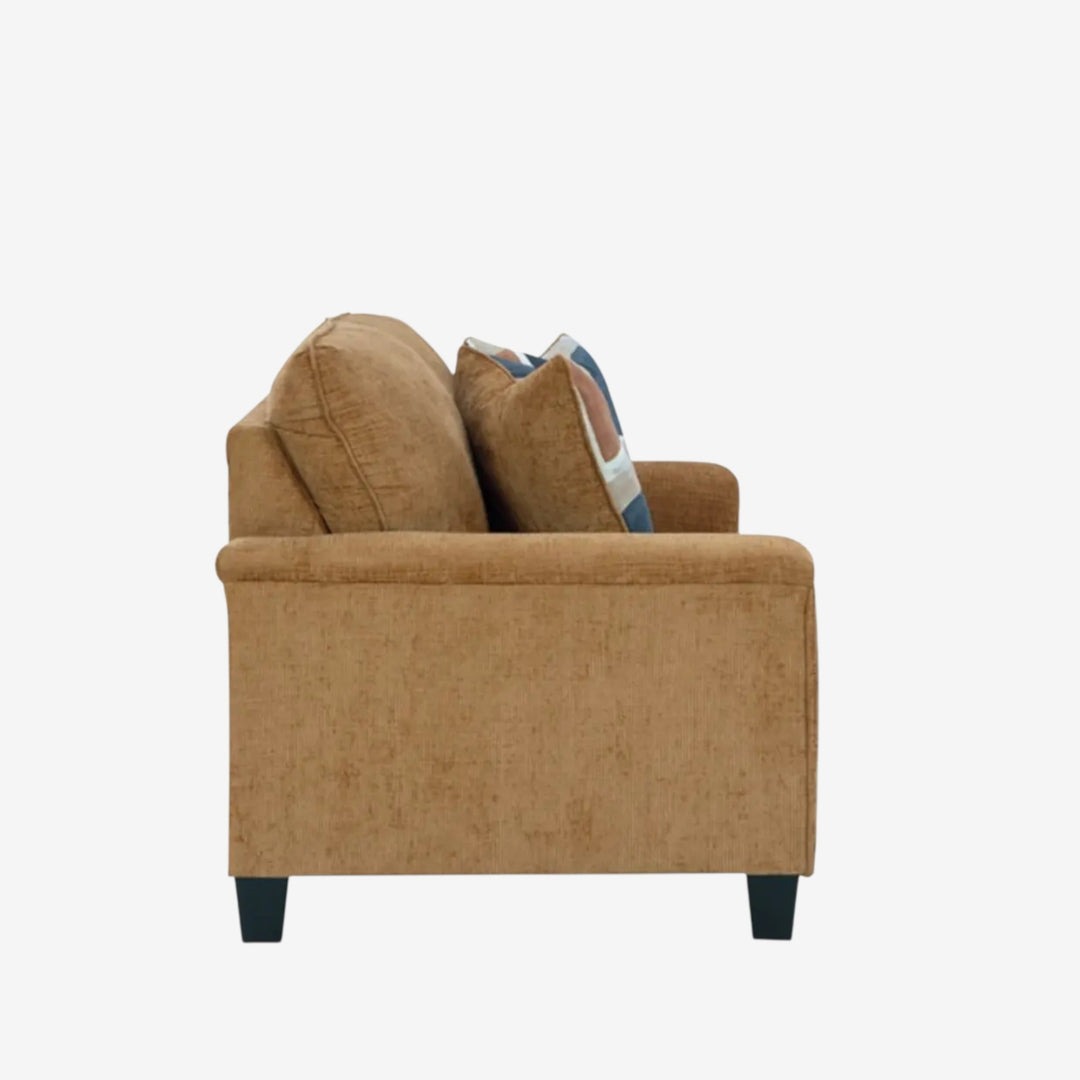 2520735 Erinslane Fabric Loveseat - Honey | Signature Design By Ashley