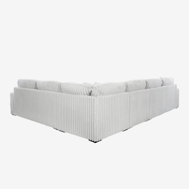 25903S2 Stupendous 4-Piece Sectional Sofa In Fabric Upholstery - Alloy | Signature Design By Ashley