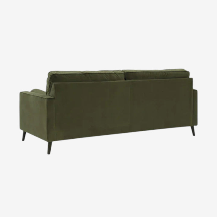 2640438 Reveon Lakes Stationary Sofa In Fabric Upholstery - Olive | Signature Design By Ashley