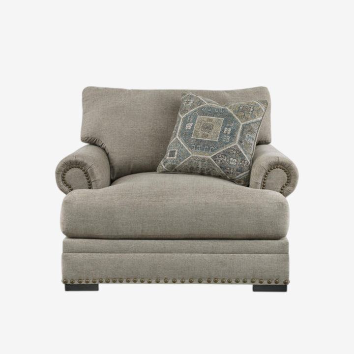 2700423 Galemore Oversized Chair In Fabric Upholstery - Quarry | Benchcraft By Ashley