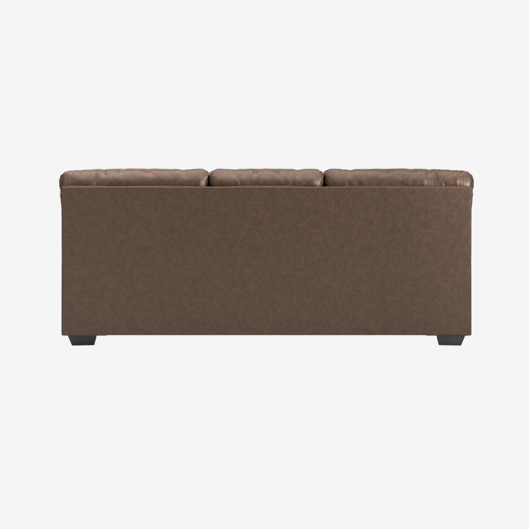 2770538 WillowBend Stationary Sofa In Leather Upholstery - Umber | Signature Design By Ashley