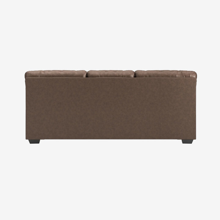 2770538 WillowBend Stationary Sofa In Leather Upholstery - Umber | Signature Design By Ashley