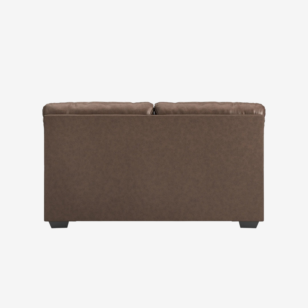 2770535 WillowBend Loveseat In Leather Upholstery - Umber | Signature Design By Ashley