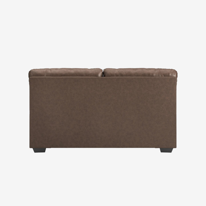 2770535 WillowBend Loveseat In Leather Upholstery - Umber | Signature Design By Ashley
