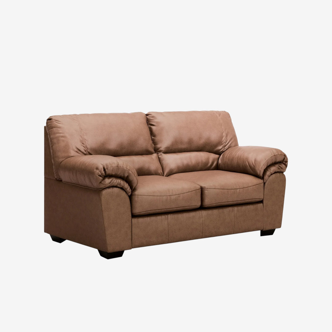 2770435 WillowBend Loveseat In Leather Upholstery - Caramel | Signature Design By Ashley
