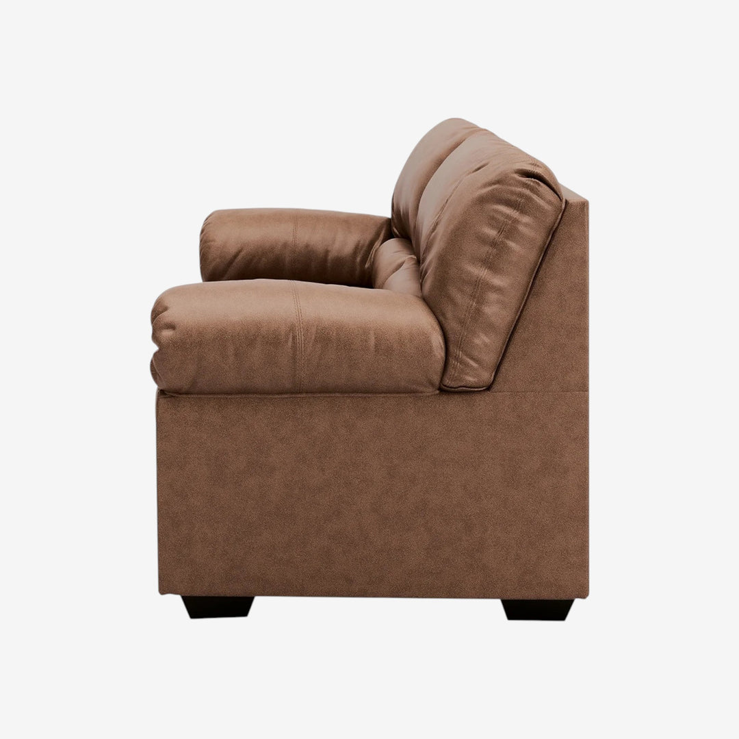 2770435 WillowBend Loveseat In Leather Upholstery - Caramel | Signature Design By Ashley