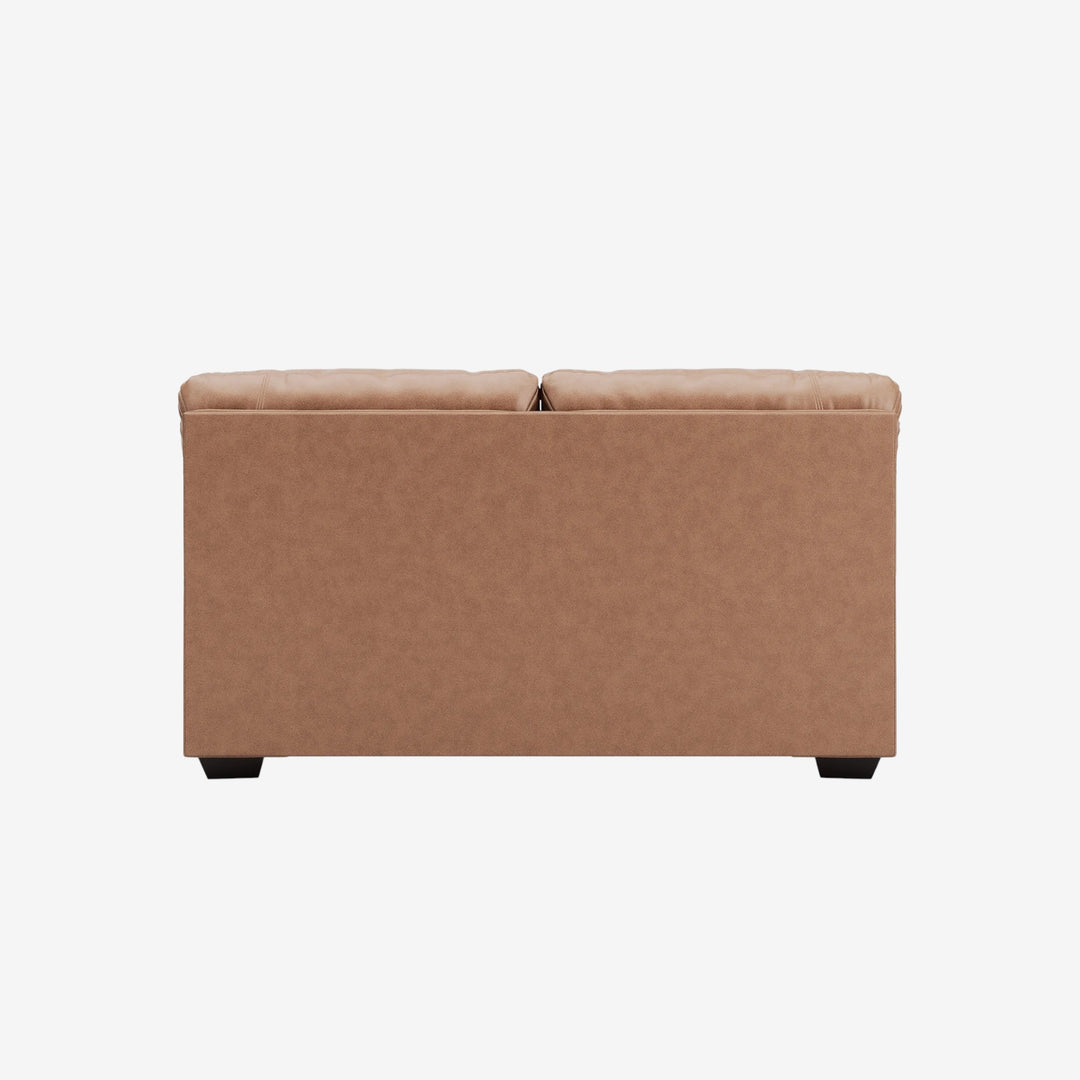 2770435 WillowBend Loveseat In Leather Upholstery - Caramel | Signature Design By Ashley