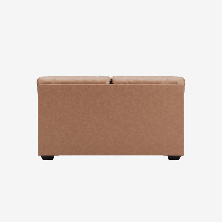 2770435 WillowBend Loveseat In Leather Upholstery - Caramel | Signature Design By Ashley