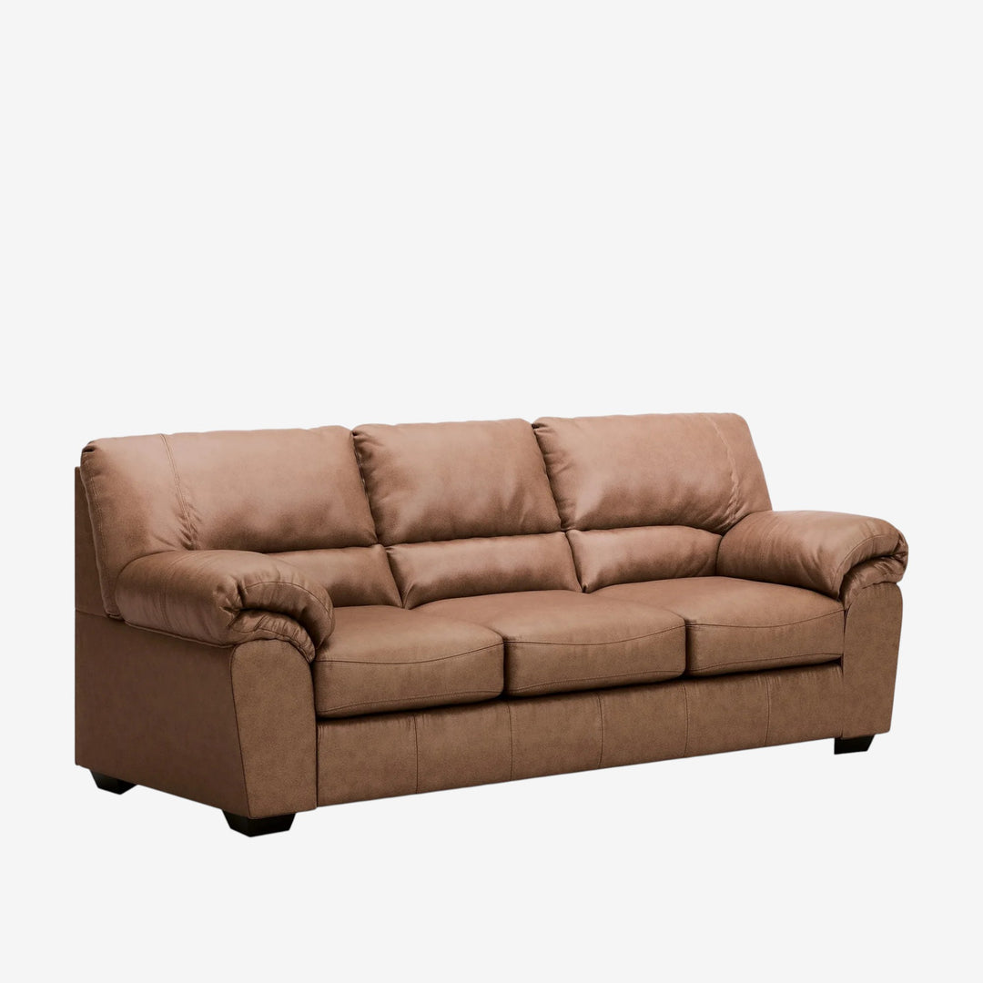 PC2770438 WillowBend Stationary Sofa In Leather Upholstery - Caramel | Signature Design By Ashley
