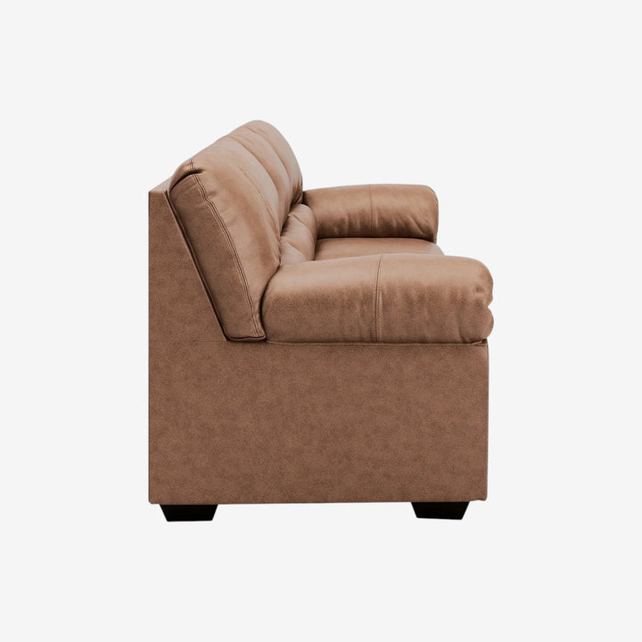 PC2770438 WillowBend Stationary Sofa In Leather Upholstery - Caramel | Signature Design By Ashley