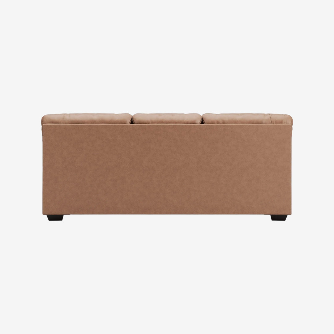 PC2770438 WillowBend Stationary Sofa In Leather Upholstery - Caramel | Signature Design By Ashley