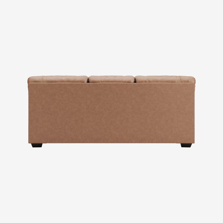 PC2770438 WillowBend Stationary Sofa In Leather Upholstery - Caramel | Signature Design By Ashley