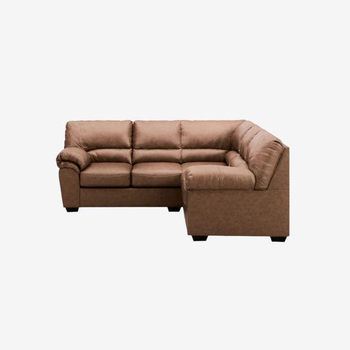 WillowBend 2-Piece Sectional Sofa In Leather Upholstery - Caramel | Signature Design By Ashley