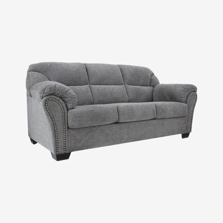 2810538 Allmaxx Sofa In Fabric Upholstery - Pewter | Benchcraft By Ashley