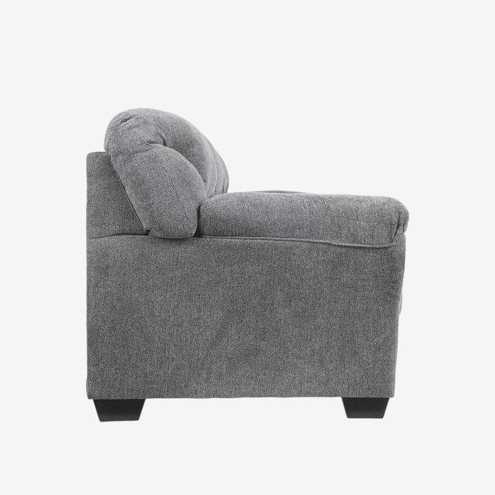 2810538 Allmaxx Sofa In Fabric Upholstery - Pewter | Benchcraft By Ashley
