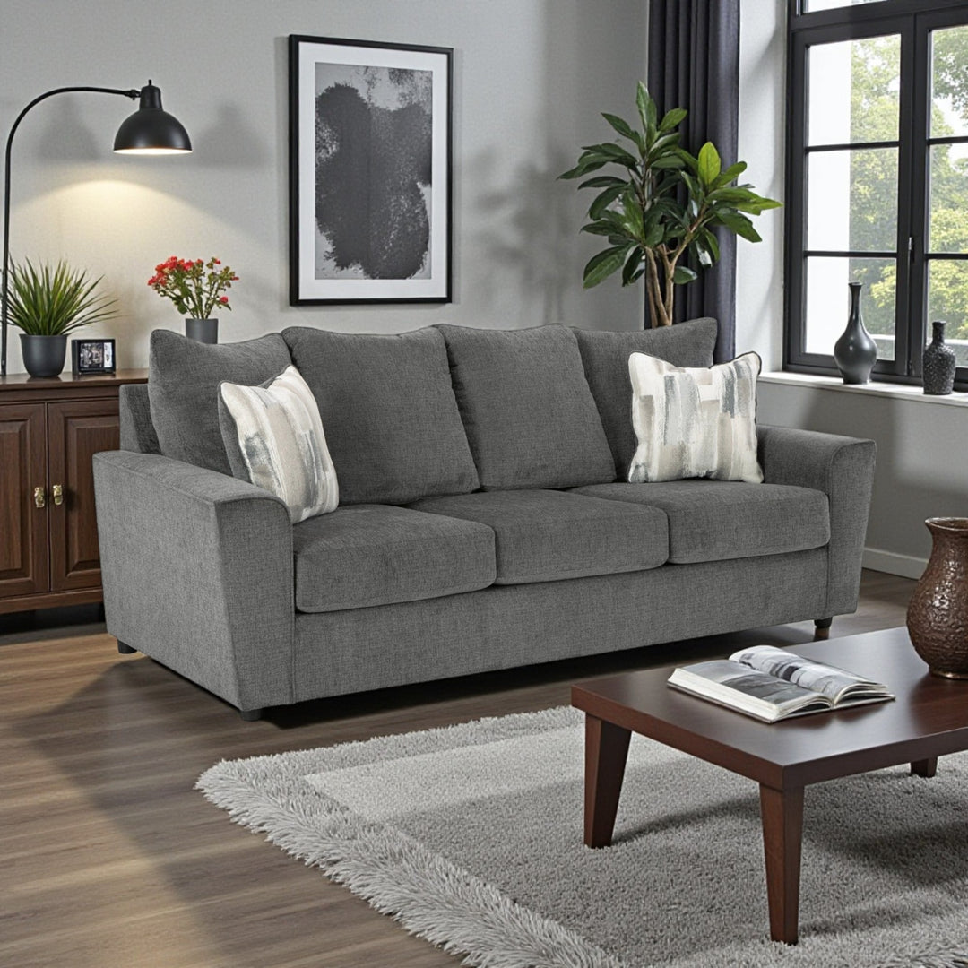 2850238 Stairatt Sofa In Fabric Upholstery - Gravel | Signature Design By Ashley