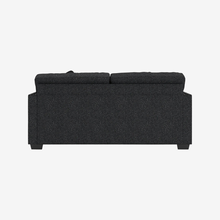 2890438 Jasmine Peaks Sofa In Fabric Upholstery - Coal | Benchcraft By Ashley