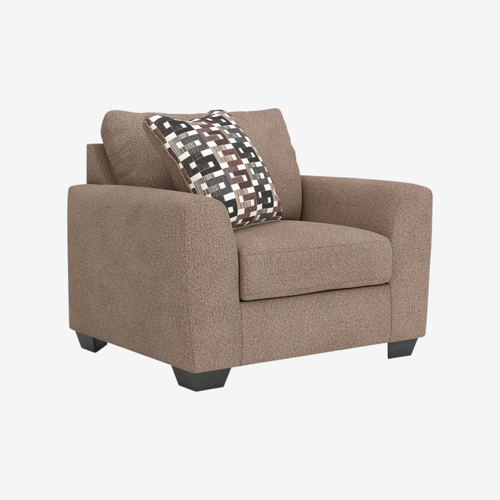 3020423 Triston-Peaks Armchair In Fabric Upholstery - Suede | Benchcraft By Ashley